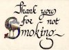 (image for) No Smoking